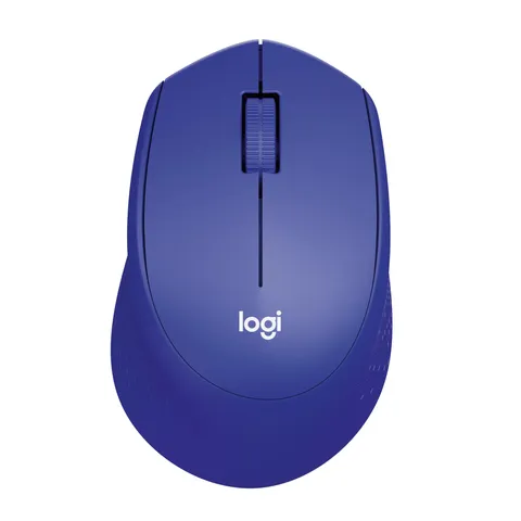 Logitech M330 Silent Plus Mouse Wireless Blu