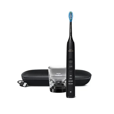 Philips Sonicare DiamondClean 9000 Spazzolino Nero