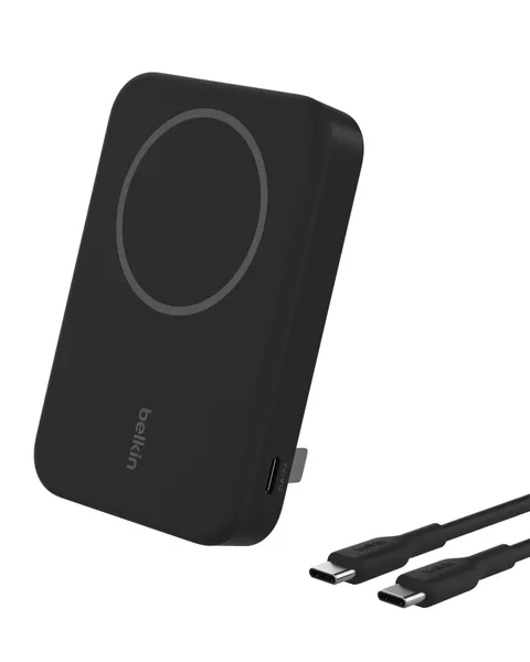 Belkin BoostCharge Pro Power bank wireless 8.000 mAh con Qi2, caricabatteria portatile