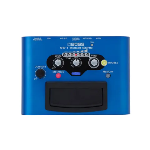BOSS VE-1 Vocal Echo per Cantanti e Vocalist | Controllate il Suono della Vostra Voce in