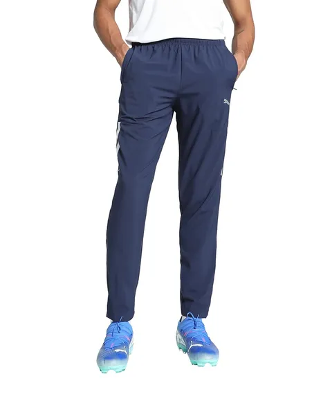 Puma 4063699253603 teamLIGA Sideline Pants Pantaloni Uomo, 3XL, Peacoat/Puma Black/Puma