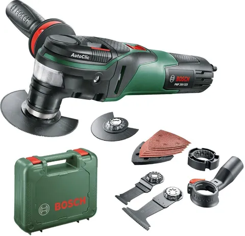 Bosch PMF 350 CES Utensile Multifunzione, 350 Watt, per Accessori Starlock e