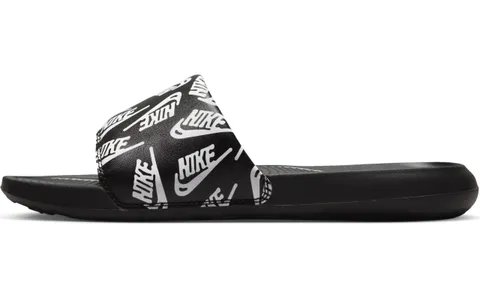 Nike Victori One, Scarpe da spiaggia e piscina Uomo, Nero Black White Black 008, 46 EU