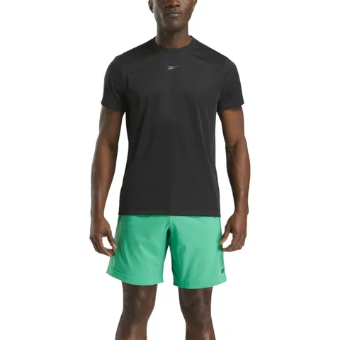 Reebok Maglietta da Uomo ID Train SS Tech, Nero, XXS