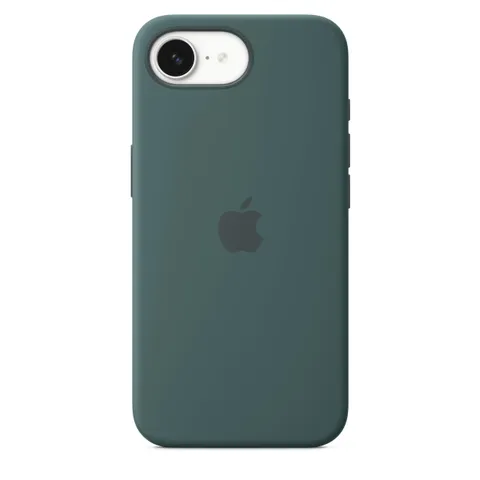 Apple Custodia silicone iPhone 16e Verde Lago