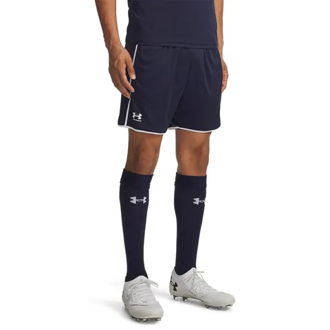 Under Armour UA M Challenger - Pantaloncini da Allenamento, Colore Blu Navy/Bianco