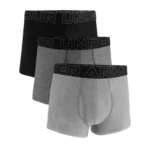 Under Armour Confezione da 3 Boxer da Uomo Tech Performance, Gamba da 8 cm - Traspiranti, assorbono Il Sudore, Morbidi, Comfort Tutto Il Giorno