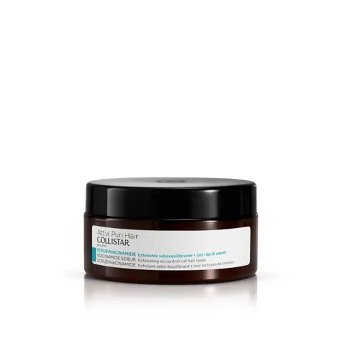 Collistar Attivi Puri Hair Scrub Niacinamide, Seboequilibrante, per Tutti i Tipi