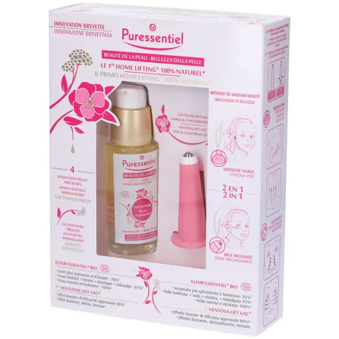 Puressentiel Cofanetto Home Lifting Elixir e Ventosa - 30 ml