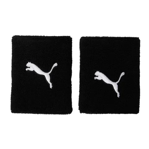 Puma - Polsini antisudore Team, Nero (Nero), Taglia Unica