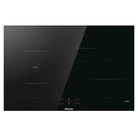 Hisense HI8421BSC Piano induzione, 4 zone, Comandi indipendenti, Connect Zone, Timer