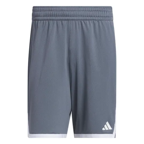 adidas Uomo M Everyday PRO Bball Short Shorts, Team Onix/White, S Tall