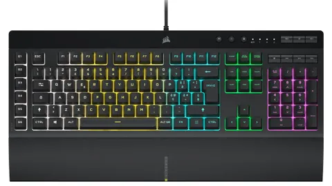 Corsair K55 RGB PRO Tastiera da Gioco Cablata a Membrana - Nero