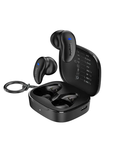 Belkin SoundForm Anywhere Auricolari Bluetooth, Leggeri con Comfort Duraturo, Resistenza