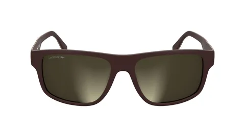 Lacoste Occhiali da Sole L6057S Matte burgundy 57/17/145 Uomo