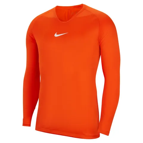 Nike, Park, Maglia Manica Lunga, Arancia, M