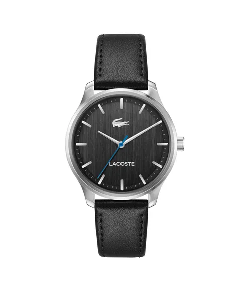 Lacoste Orologio con Movimento al Quarzo a Tre Lancette da Uomo Collezione Lisbon con