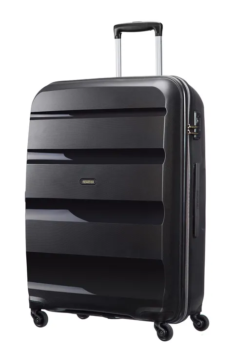 American Tourister Bon Air - Spinner L, Valigia, 75 cm, 91 L, Nero (Black)