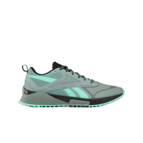 Reebok Lavante Trail 2 Sneaker, Light Fog/Atomic Aqua/Black, 43 EU