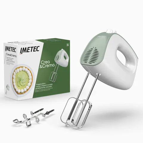 Imetec Crea&Crema - Sbattitore elettrico 500W