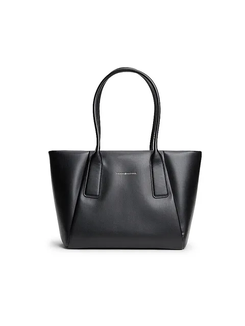 Tommy Hilfiger Th Essential Tote AW0AW18374 Borsa da donna, NERO (nero), taglia unica