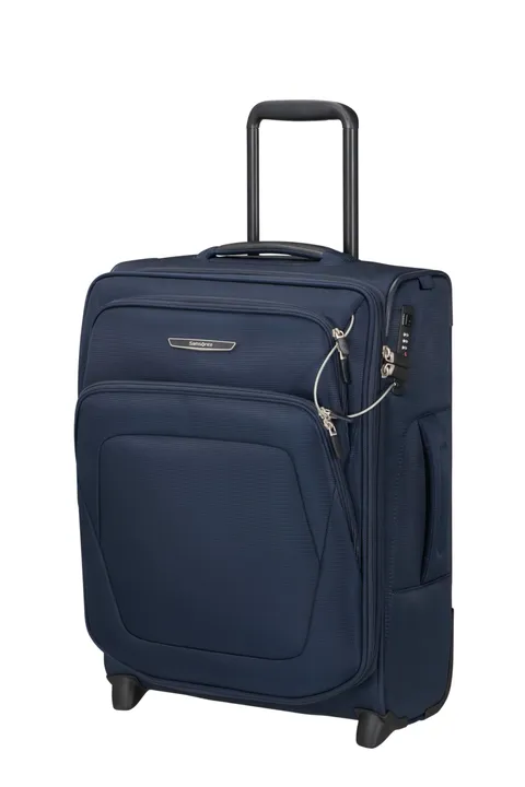 Samsonite Spark SNG Eco - Valigia Bagaglio a Mano, Upright 2 Ruote Morbida 55 x 40 x