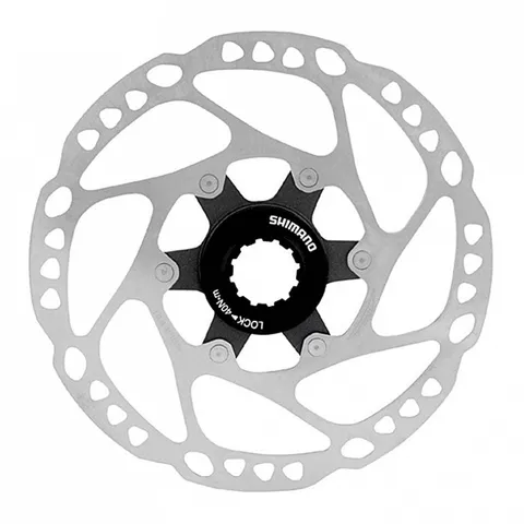Shimano Disco 180 mm Center Lock Sm-rt64, Dischi Unisex Adulto, Argento