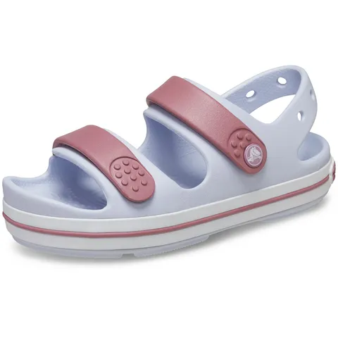 Crocs Crocband Cruiser Sandal K, Sandali Unisex - Bambini e Ragazzi, Dreamscape Cassis