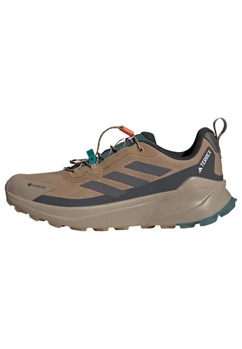 adidas Uomo Terrex Trailmaker 2 Gore-Tex Speed Lace Hiking Shoes, Cardboard/Grey