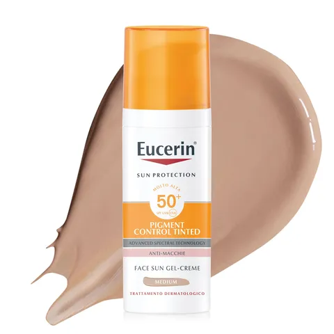 Eucerin Sun Pigment Control Tinted Medium Crema-Gel SPF 50+, 50 ml