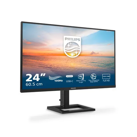 Philips Monitor 24" Full HD 24E1N1300AE USB-C