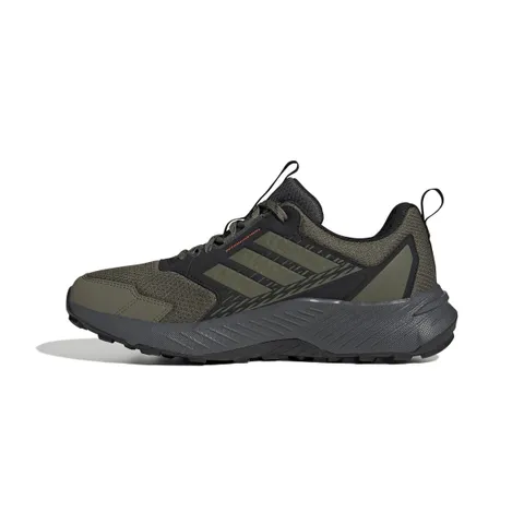 adidas Uomo Terrex Tracefinder 2 Trail Running Shoes, Olive Strata/Olive Strata/Semi