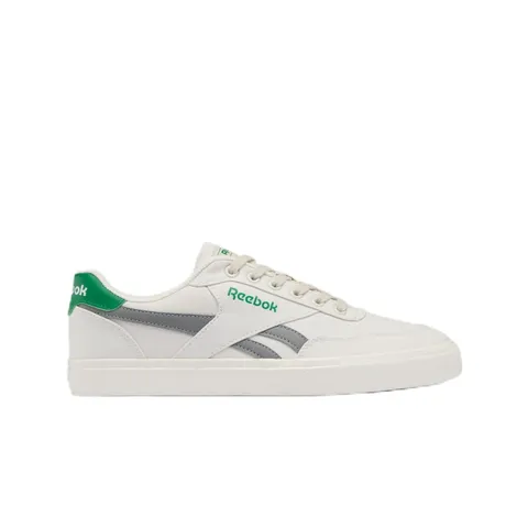 Reebok Court Advance Vulc Sneaker, Pure Grey 1/Glen Green/Pure Grey 4, 42 EU