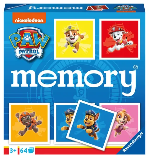 Ravensburger - Memory® Versione Paw Patrol | Giochi Carte Per Bambini | Memory Gioco Per