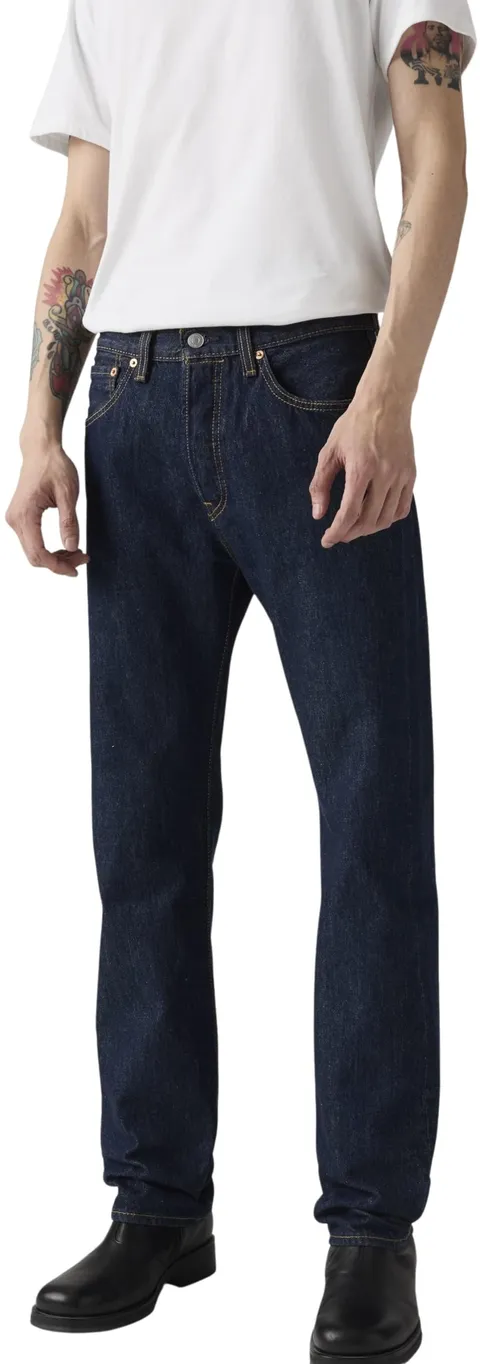 Levi's Uomo 501 Original Fit Jeans, Rinse, 33W / 34L