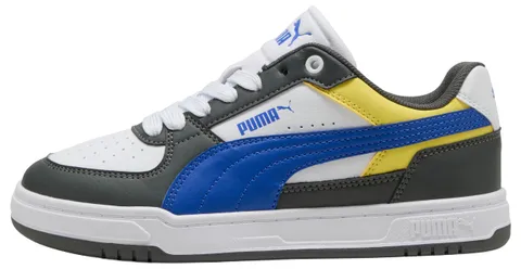 PUMA Sneakers Caven III Block per Ragazzi 35.5, Shadow Gray Royal Sapphire White Blue