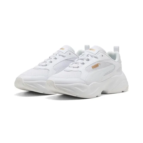 PUMA Sneakers Cassia 2.0 da Donna 39, White Gold