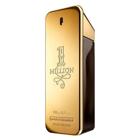 Paco Rabanne 1 Million Eau de Toilette, Uomo, 200 Ml