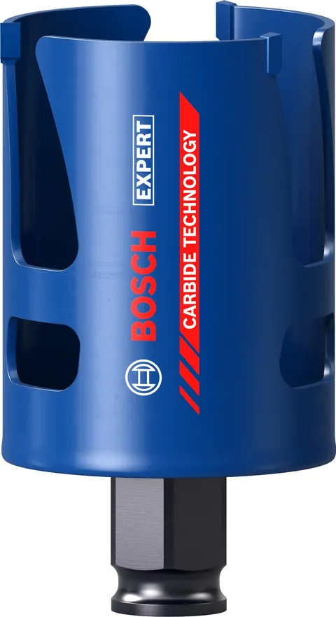 Bosch Professional 1x Seghe a Tazza Expert Construction Material per Legno Tenero, Ø 51