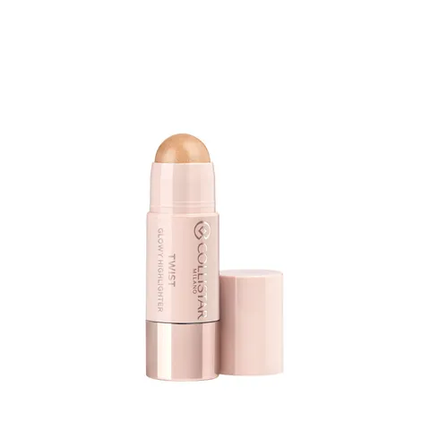 Collistar Twist Glowy Highlighter, Illuminante in Stick Viso, Occhi, Labbra, Texture
