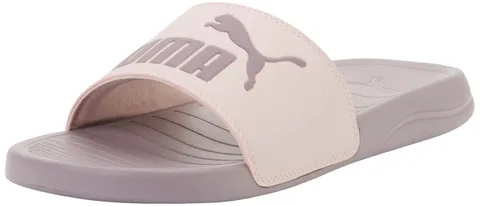PUMA Unisex Popcat 20 Slide Sandalo, Marmellata di Prugna Nebbia Viola, 44/46 EU