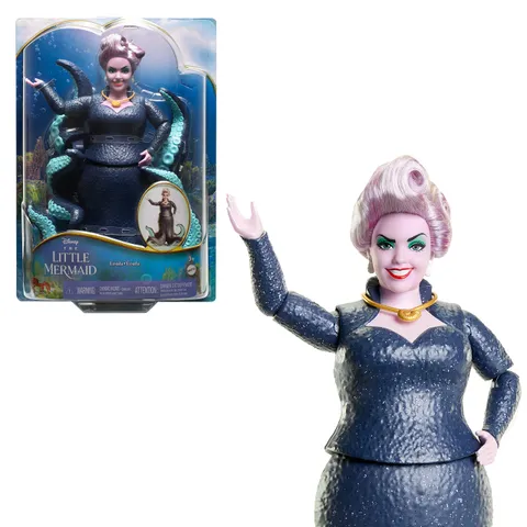 Mattel Disney La Sirenetta - Ursula, bambola con gli inconfondibili tentacoli