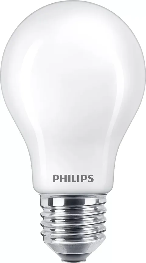 Philips Lampadina LED Goccia, 2 Pezzi, Equivalente a 60W, Attacco E27, Luce Bianca Calda