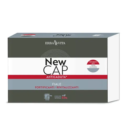 ERBA VITA Newcap Fiale Anticaduta prodotto cosmetico indicato per capelli deboli