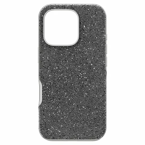 Swarovski Custodia per smartphone High, iPhone® 16 Pro, Tono argentato