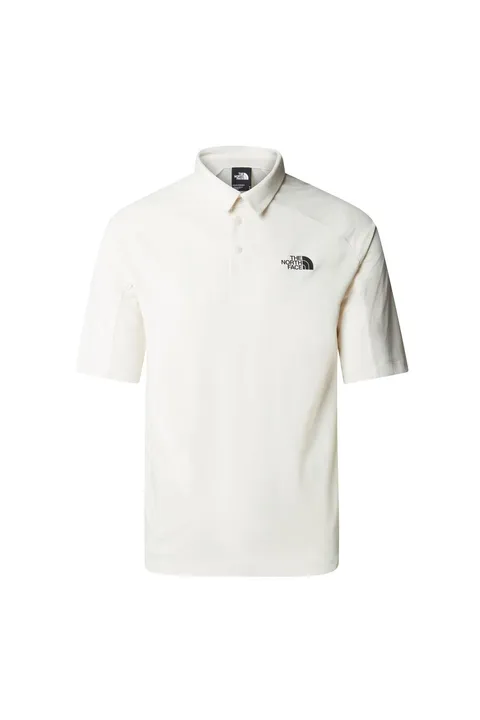 THE North FACE NF0A883KQLI M Packable SS Polo Polo Uomo White Dune Taglia XS