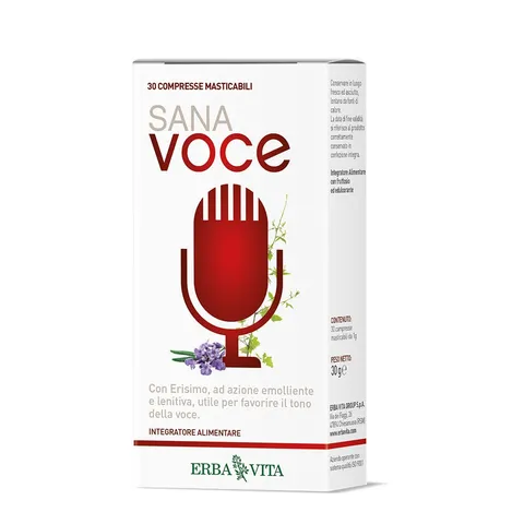 ERBA VITA Integratore Alimentare Sana Você, 30 Tavolette Blister