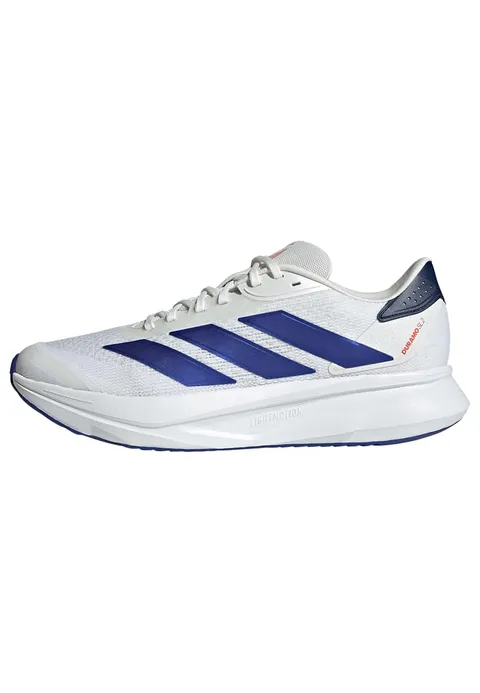 Adidas Uomo Duramo SL 2 Running Shoes, Cloud White/Lucid Blue/Dark Blue, 38 EU
