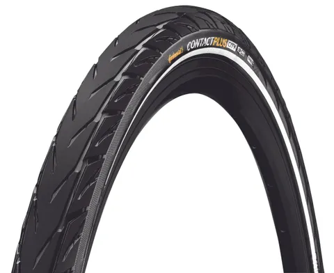 Continental TYC01343 Contact Plus City Reflex, Pneumatico. Unisex-Adulto, Nero, Size 700