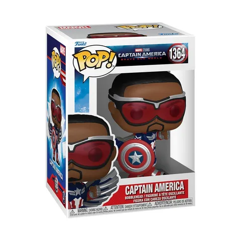 Funko POP! Marvel: Captain America: Brave New World - Captain America - Figura in Vinile